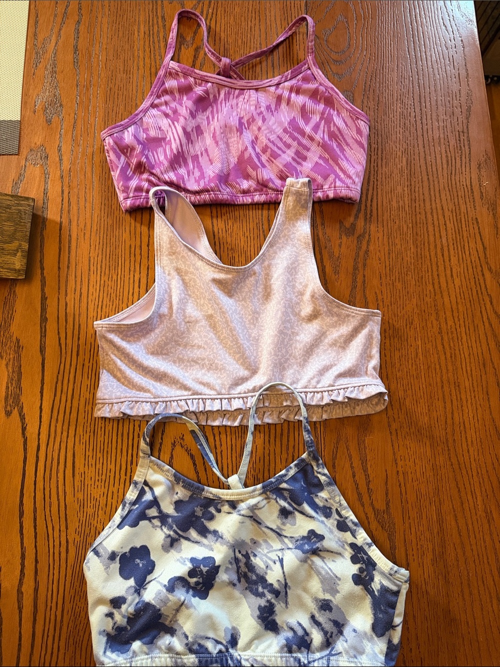 Girl’s Teen Bralette Trio Set